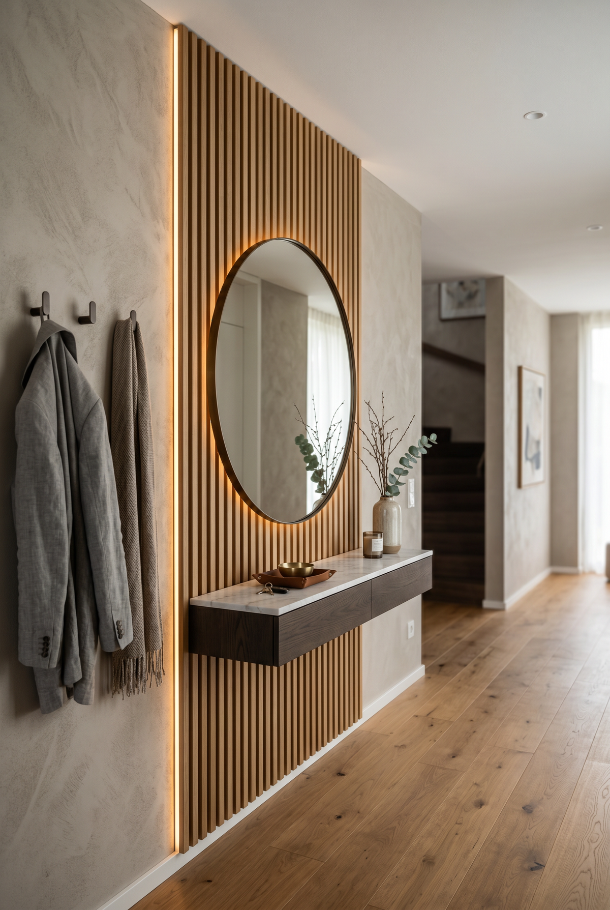 Eingangsbereich – Wanddesign