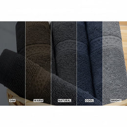 Utopia Towels - 8 Teilig Handtücher Set Aus Baumwolle Mit Aufhänger - 2 Badetuch, 2 Handtücher Und 4 Washclappen - (Grau)