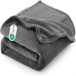 Kuscheldecke Flauschig Decke 150X200 Cm - XL Flanell Sofa Decke Für Frauen, Geschenke Zum Geburtstag Für Mama Sie, Warme Raumgestaltung Für Das Zuhause, Oeko-Tex 100, Blanket 150X200, Grau