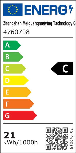4760708 LED Deckenleuchte Moderne 21W, 3000K/4500K/6500K Deckenlampe LED 2100Lm CRI≥80, LED Lampe Für Wohnzimmer, Schlafzimmer, Büro, Küche Und Flur Mit Memory Funktion Schwarz