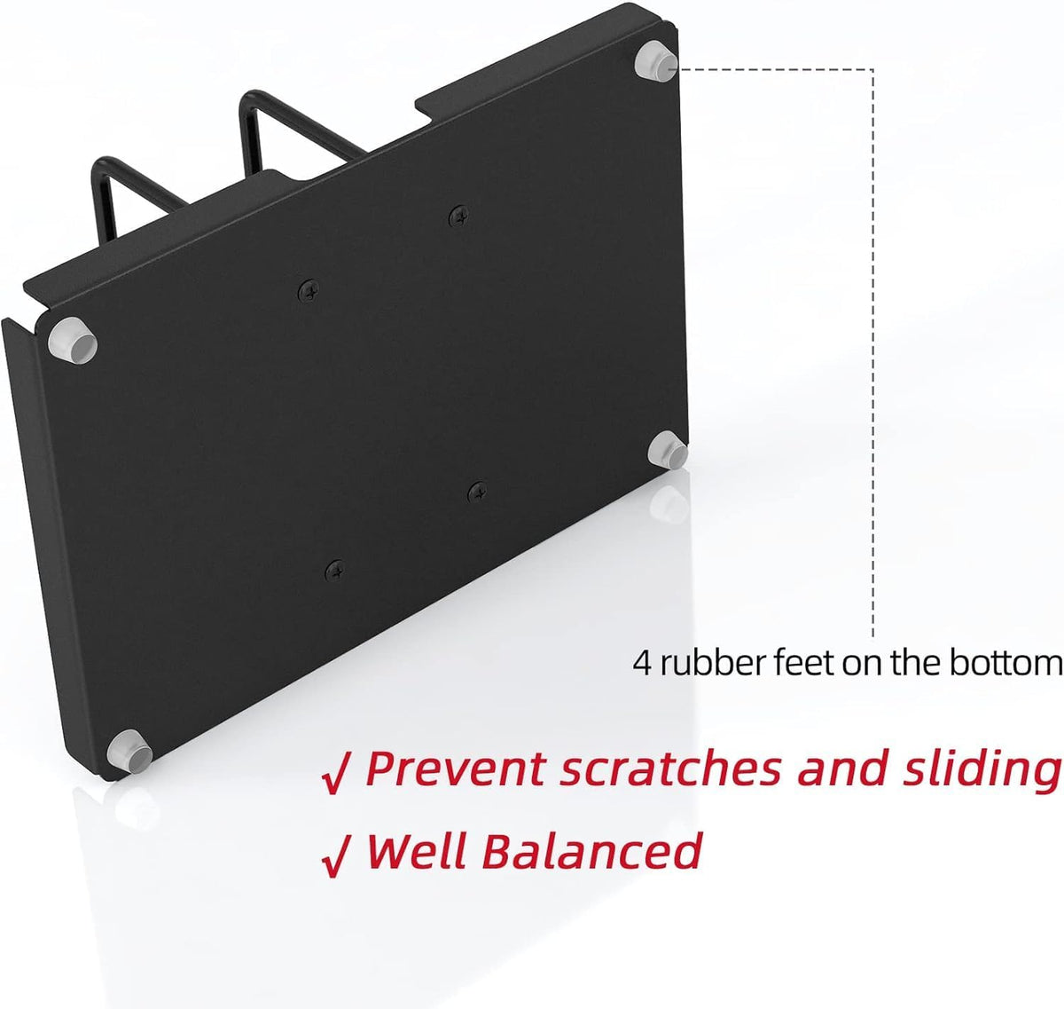 STWWO Serviettenhalter Schwarz, Serviettenhalter Aus Metall Mit Caddy Für Salz- Und Pfefferstreuern, Serviettenspender Für Tisch Küchenzubehör Servietten Halterung Zum Dekorieren, Upgrade 14Cm